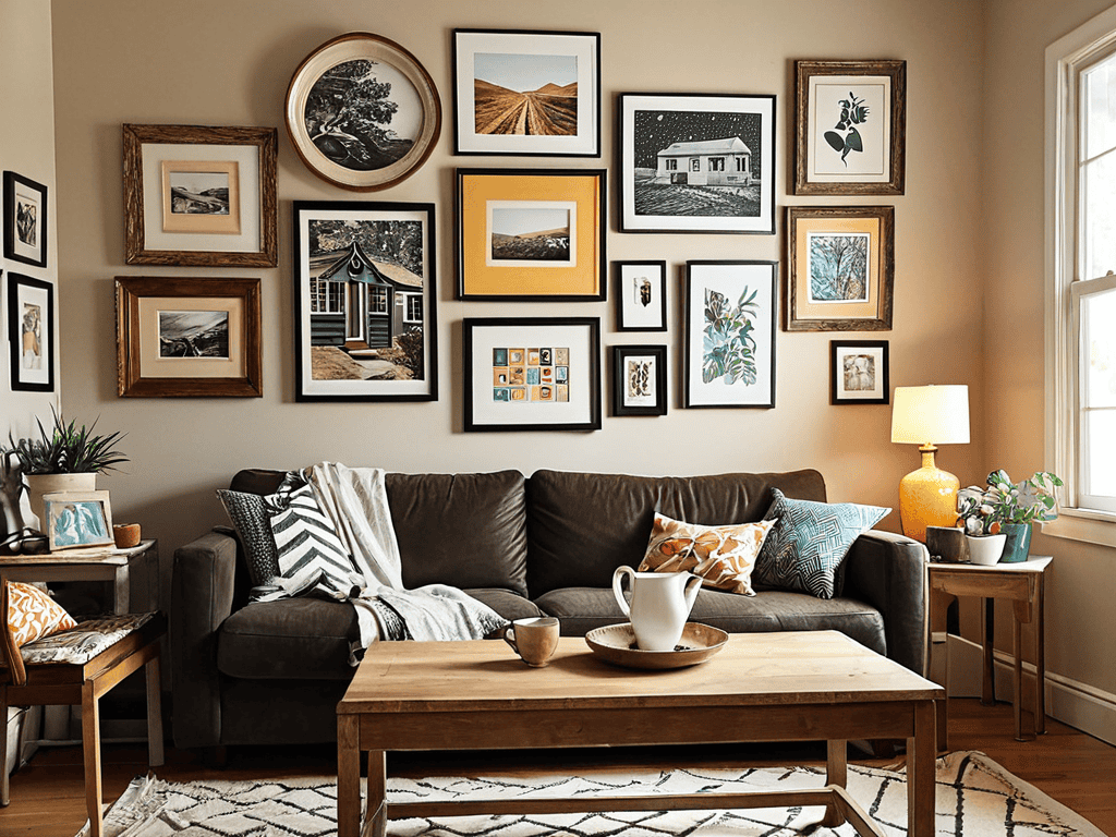 A Guide to Budget Gallery Wall