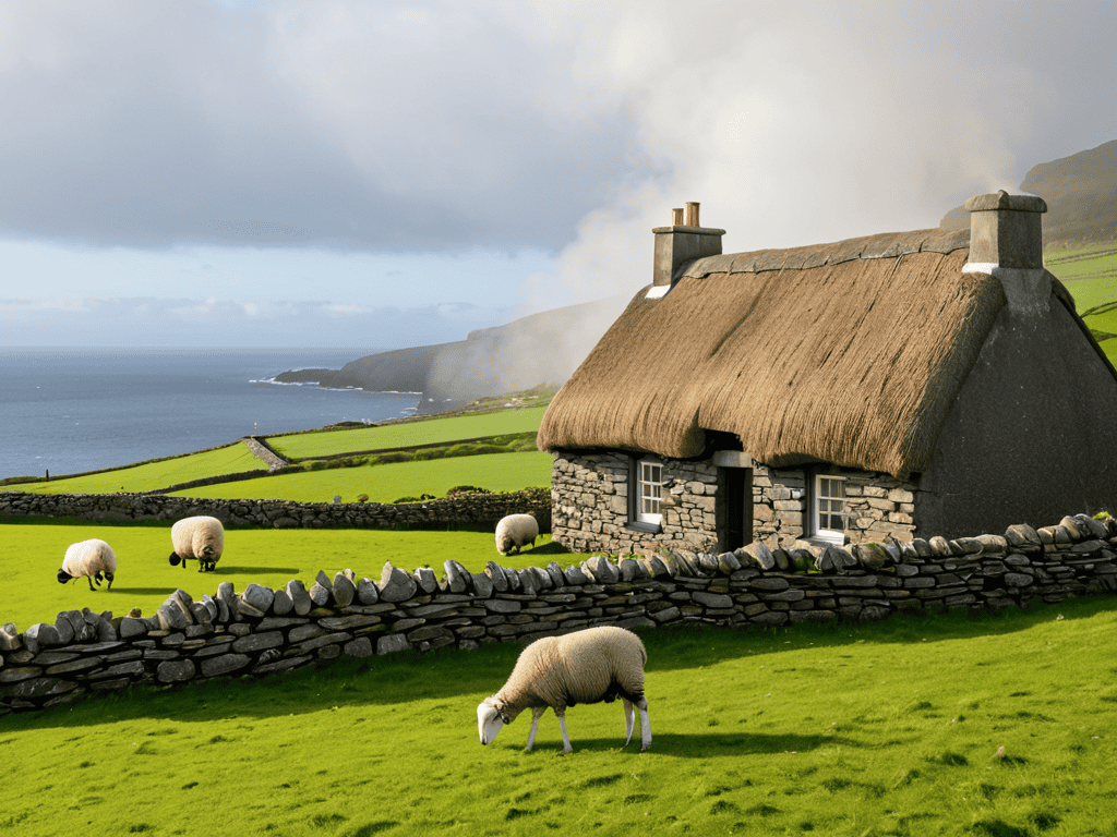 Embarking on Emerald Odyssey Ireland landscape