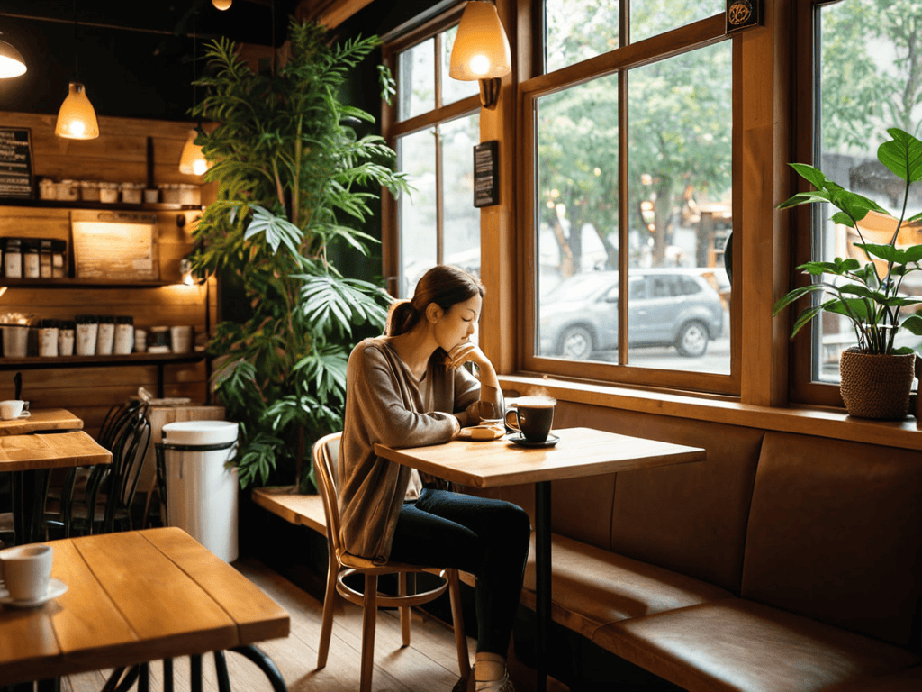 Harmony Beyond the Grind coffee shop