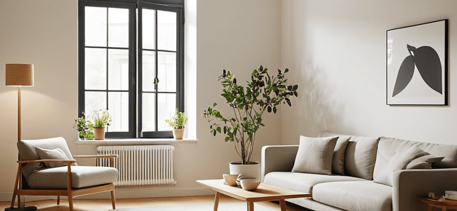 Minimalist living room decor