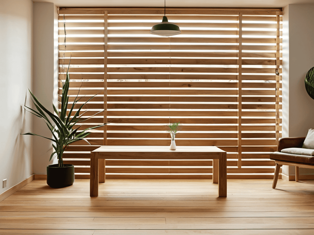 Industrial Chic DIY Slat Wall