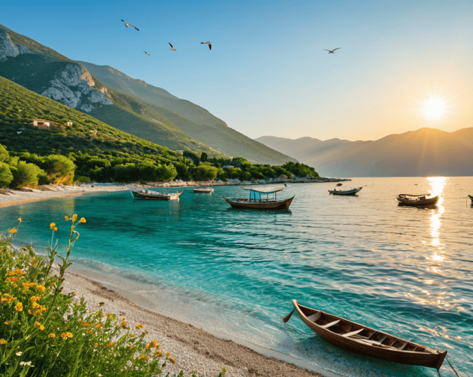 Albanian Riviera Guide beach scene