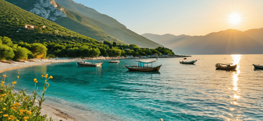Albanian Riviera Guide beach scene
