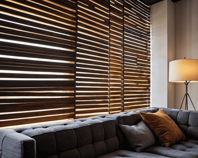 DIY Slat Wall installation