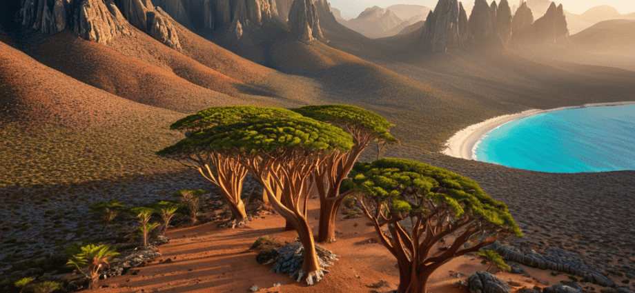 Socotra Island Yemen landscape photo