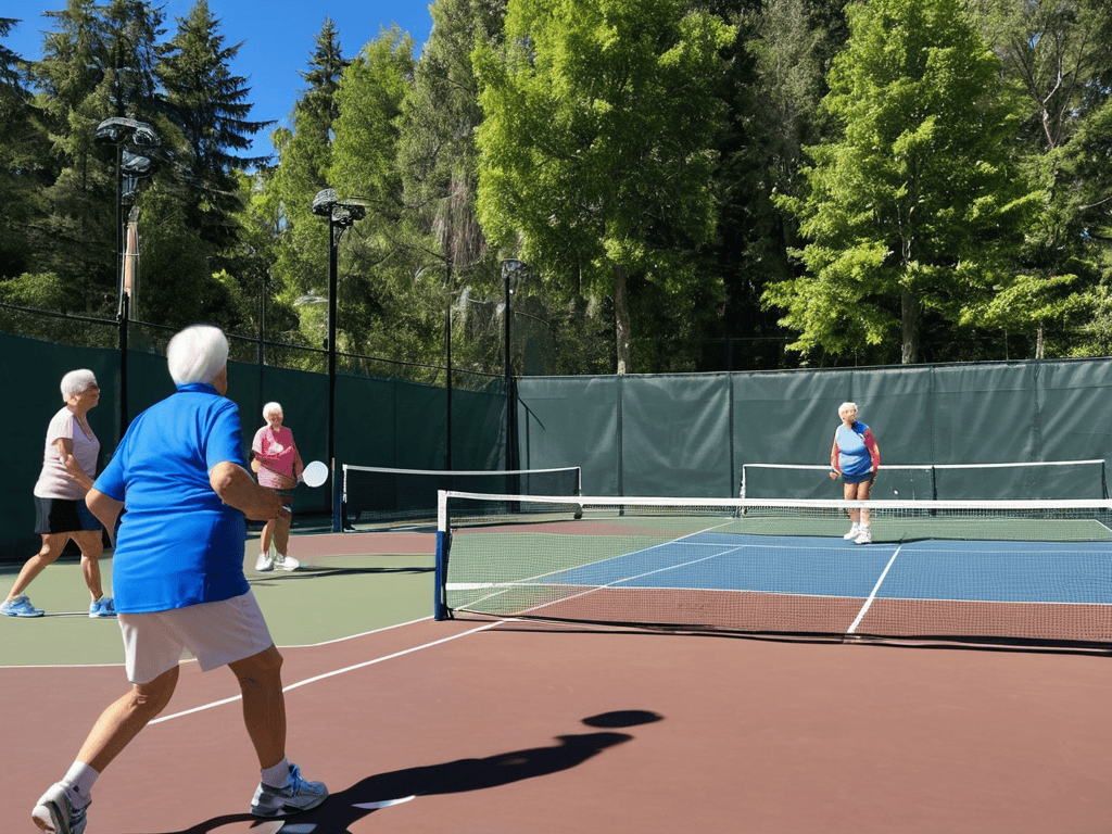 Discovering Senior Pickleball Hubs in Action