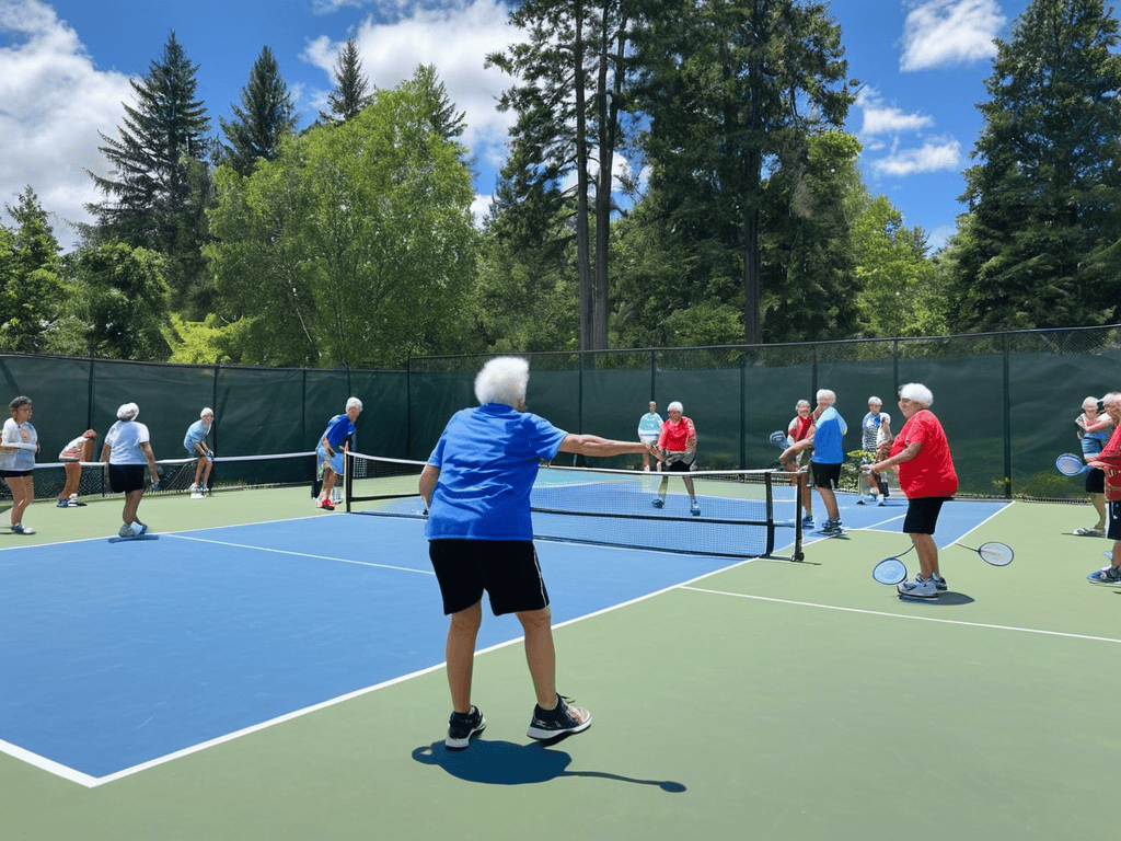 Thrive in Senior Pickleball Hubs