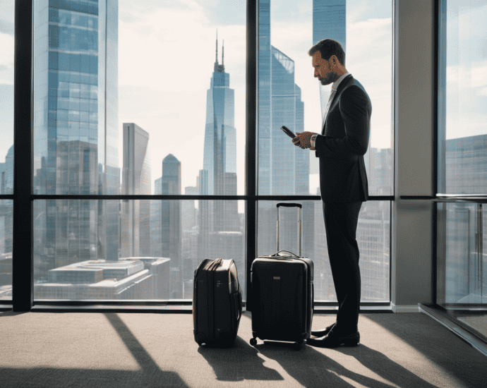 Fractional Executive Mobility concept illustration