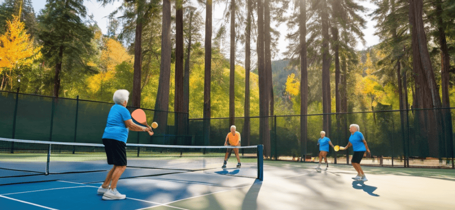 Senior Pickleball Hubs social activity