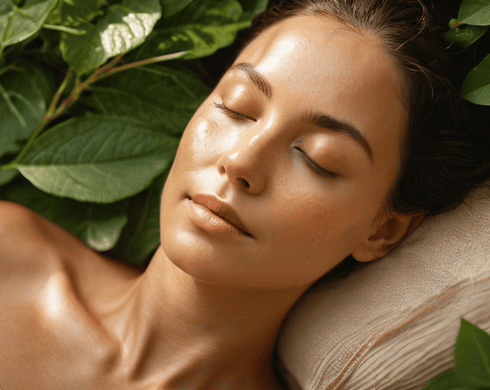 Skin Longevity natural beauty concept