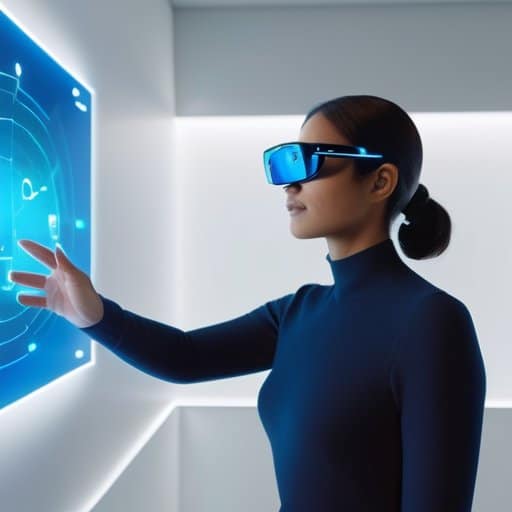 Spatial UI design for AR/VR future concept
