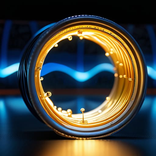 The Dance of Light Mastering Total Internal Reflection in Undersea Cables