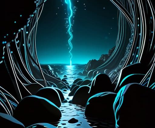 How fiber optic cables work under the ocean.