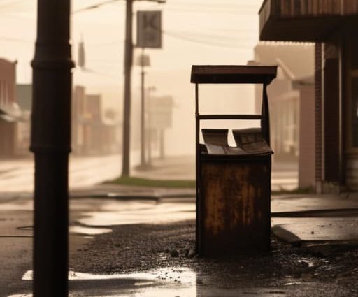 Anatomy of how the local newspaper disappeared.