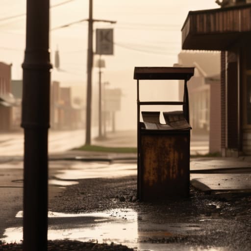 Anatomy of how the local newspaper disappeared.