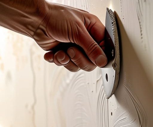 How to repair a dry wall hole.
