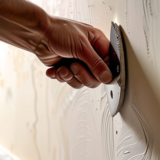 How to repair a dry wall hole.